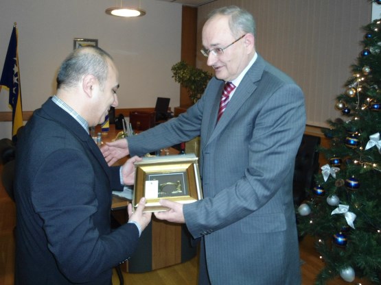 Predsjedatelj Zastupničkog doma dr. Božo Ljubić razgovarao sa diplomatskim predstavnikom Azerbajdžana